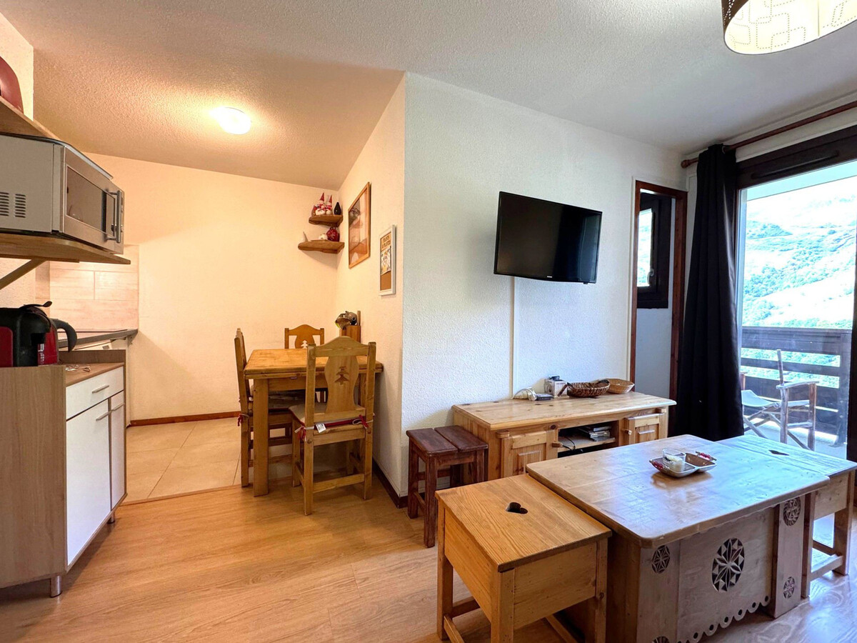 Appart 4 pers, balcon Sud vue pistes, accès télébenne - Photo 3