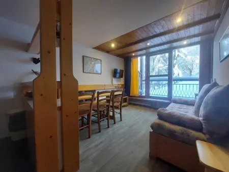 Duplex ski aux pieds avec balcon sud-est, Les Arcs 1800 : photo 4