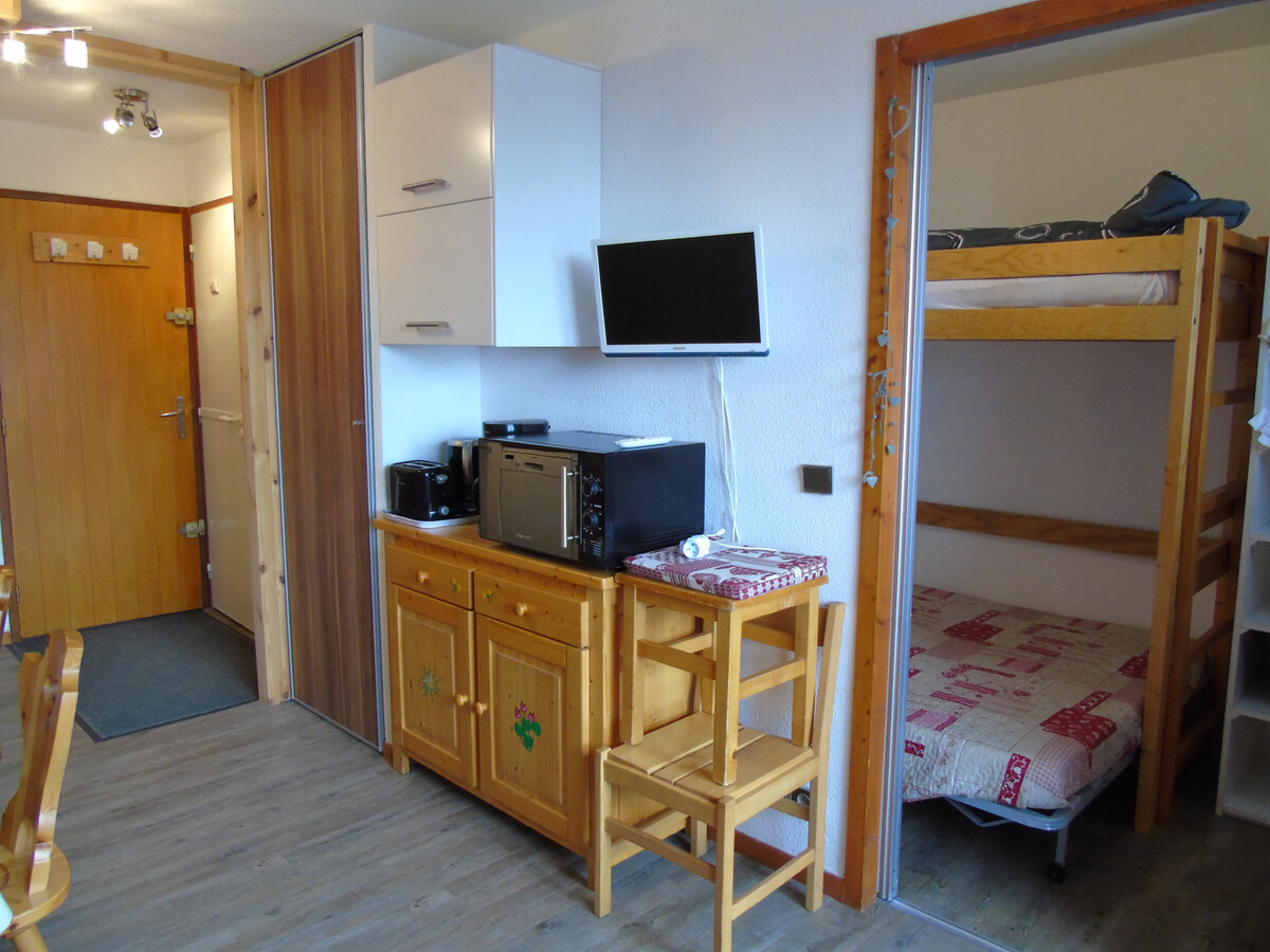 Studio cabine 4 pers. à 100m télécabine Valfréjus - Photo 2