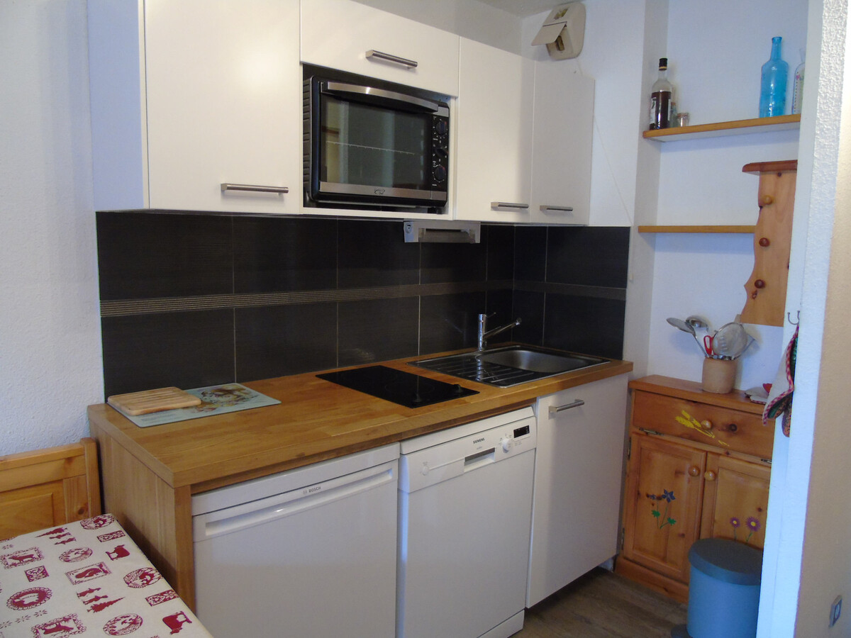 Studio cabine 4 pers. à 100m télécabine Valfréjus - Photo 5
