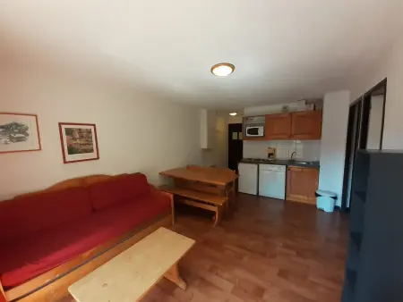 Appartement 2 pièces + cabine à Valfréjus, proche des télésièges, balcon, 6 pers, animaux admis - Photo 1