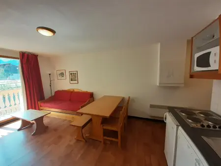 Appartement 2 pièces + cabine à Valfréjus, proche des télésièges, balcon, 6 pers, animaux admis - Photo 2