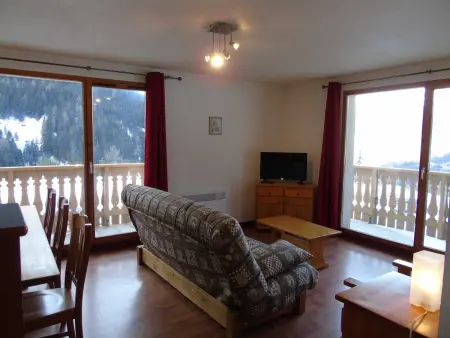 Appartement 4 pièces à Valfréjus, proche ski, balcon, 8 pers. - Photo 1