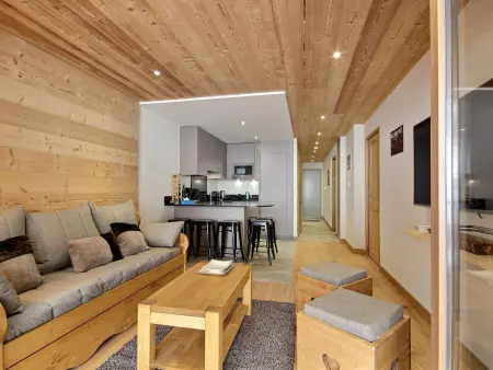 Appartement neuf 6 pers. terrasse sud-ouest à La Plagne : photo 5