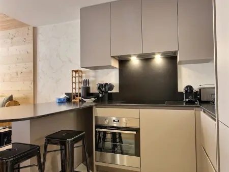 Appartement neuf 6 pers. terrasse sud-ouest à La Plagne : photo 8