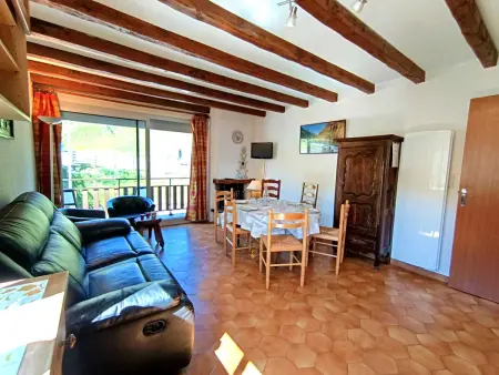 Appartement 8 pers. Saint-Lary Pla d'Adet, pieds des pistes, balcon : photo 4