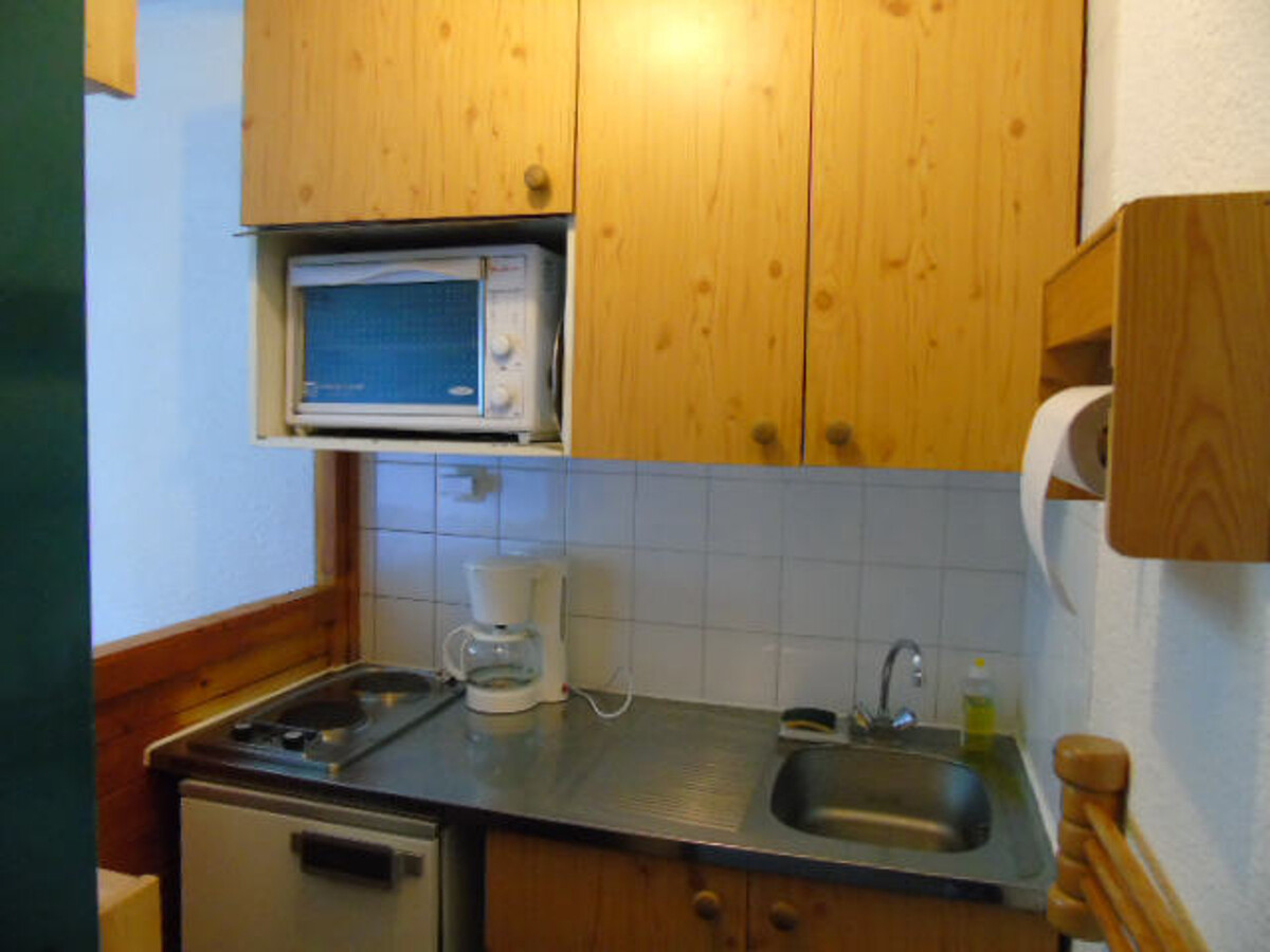 Studio 19m² Valfréjus, 20m télécabine, balcon vallée - Photo 6
