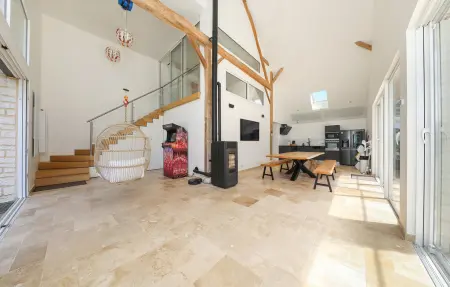 Le Loft de la Grange, Maison 10 personnes à Léglantiers - Photo 2