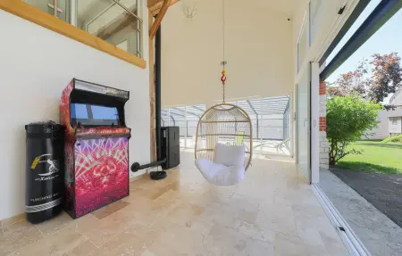 Le Loft de la Grange, Maison 10 personnes à Léglantiers - Photo 3