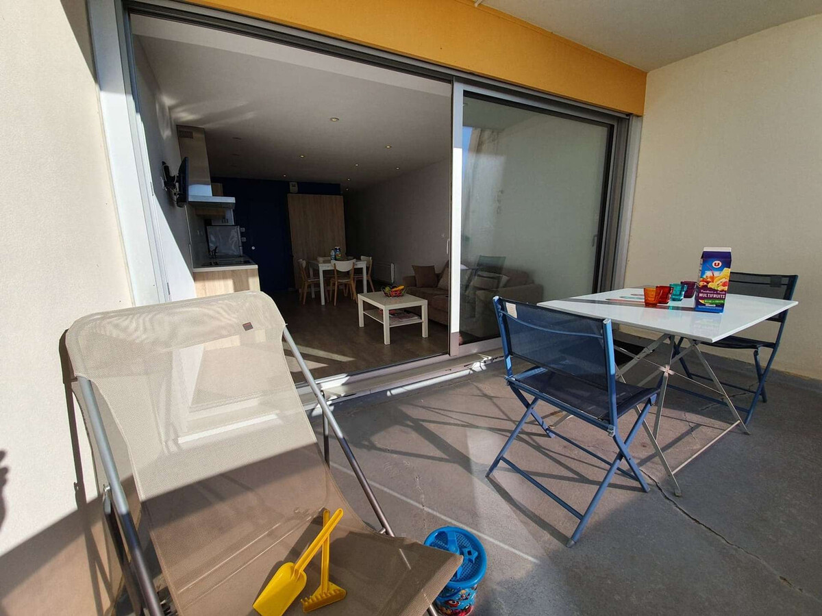 Studio cabine vue mer, Saint-Jean-de-Monts, balcon - Photo 14