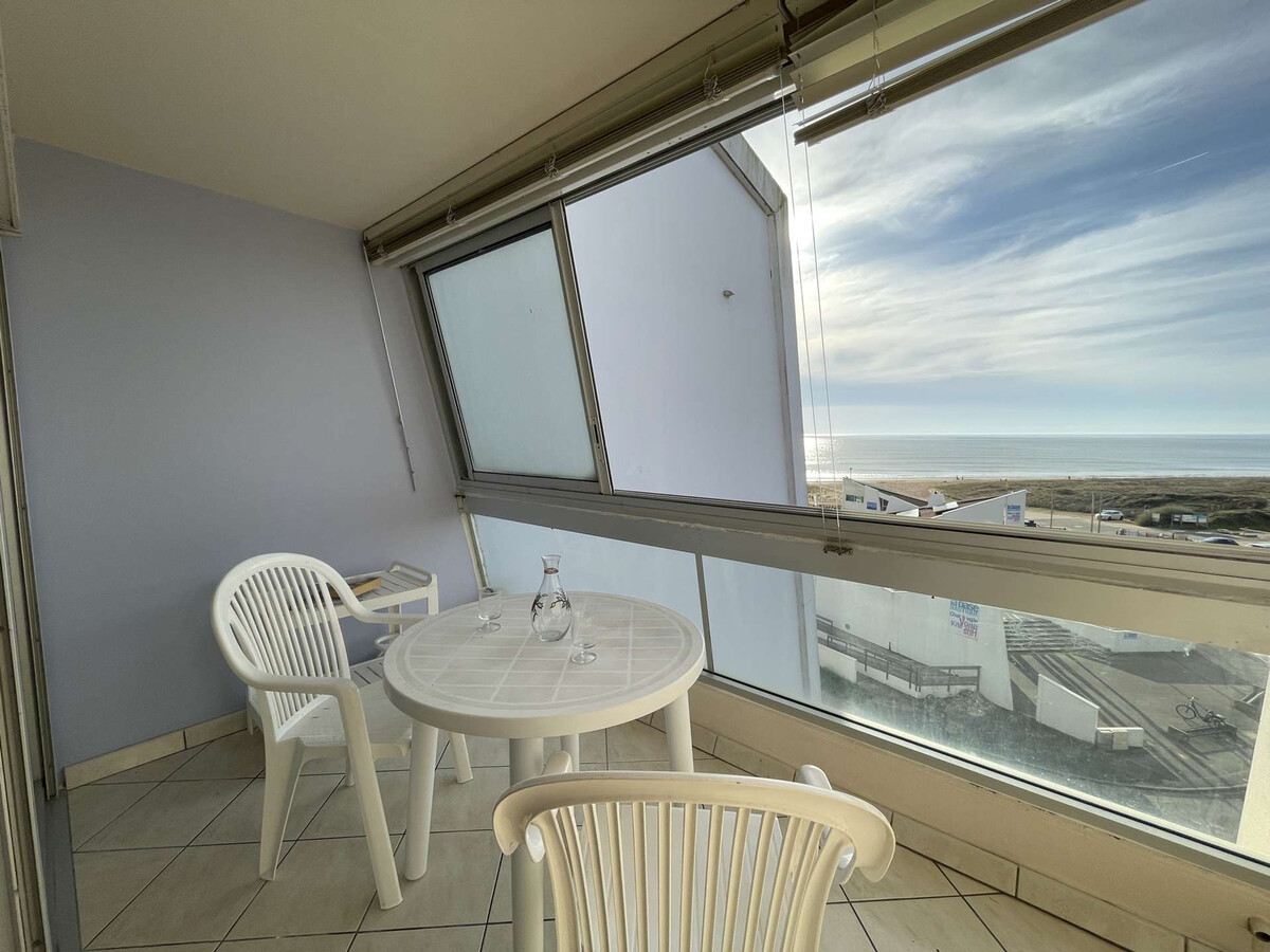 Studio Saint-Jean-de-Monts, balcon fermé mer et parking - Photo 8
