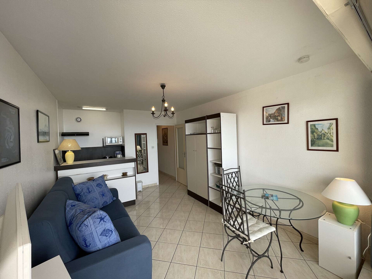 Studio Saint-Jean-de-Monts, balcon fermé mer et parking - Photo 11