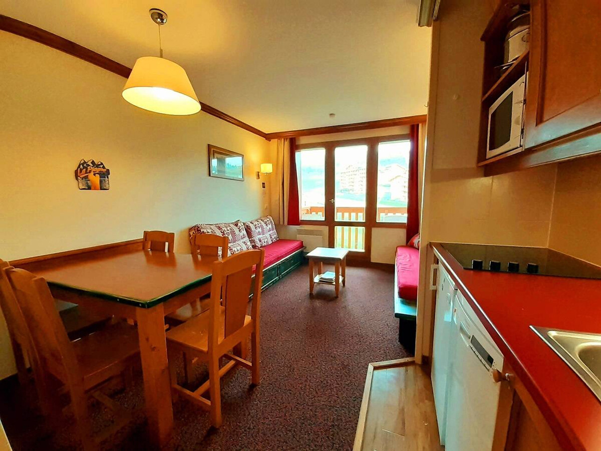 Appartement ski aux pieds à Plagne Soleil, balcon sud - Photo 2