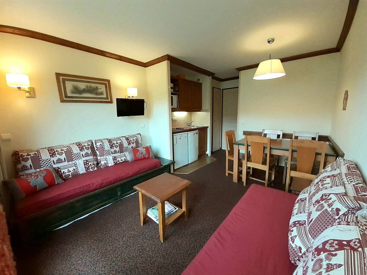 Appartement ski aux pieds à Plagne Soleil, balcon sud - Photo 4