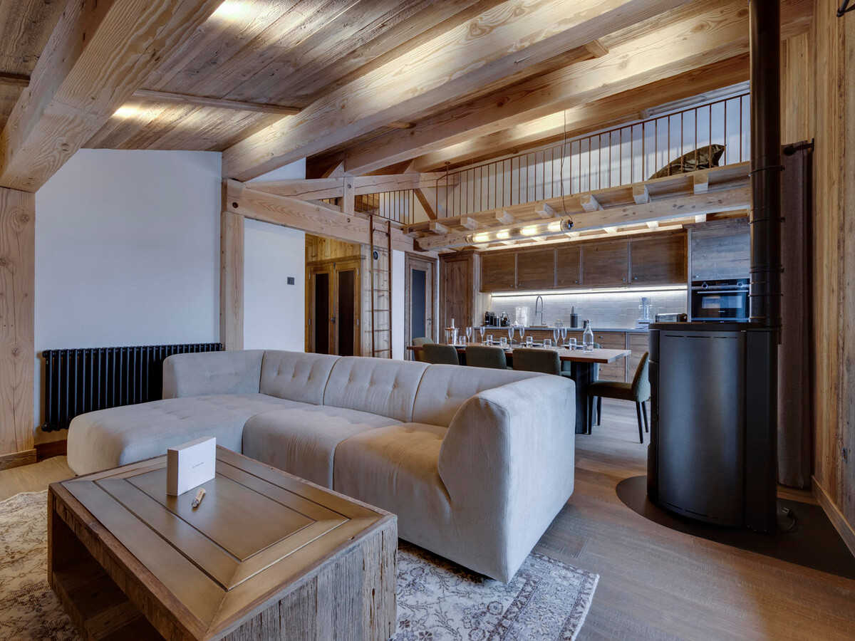 Appartement 101m² 6 personnes, balcon sud à La Rosière - Photo 3
