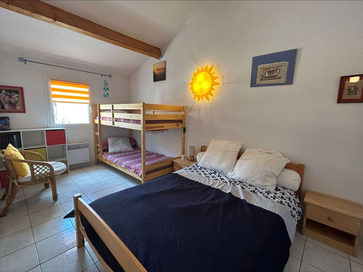 Maison 3 pièces avec mezzanine, piscine à 800m de la plage - Photo 15