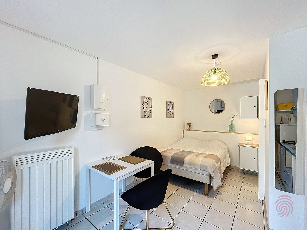 Studio 17 m² terrasse sud, 650 m des thermes - Photo 2