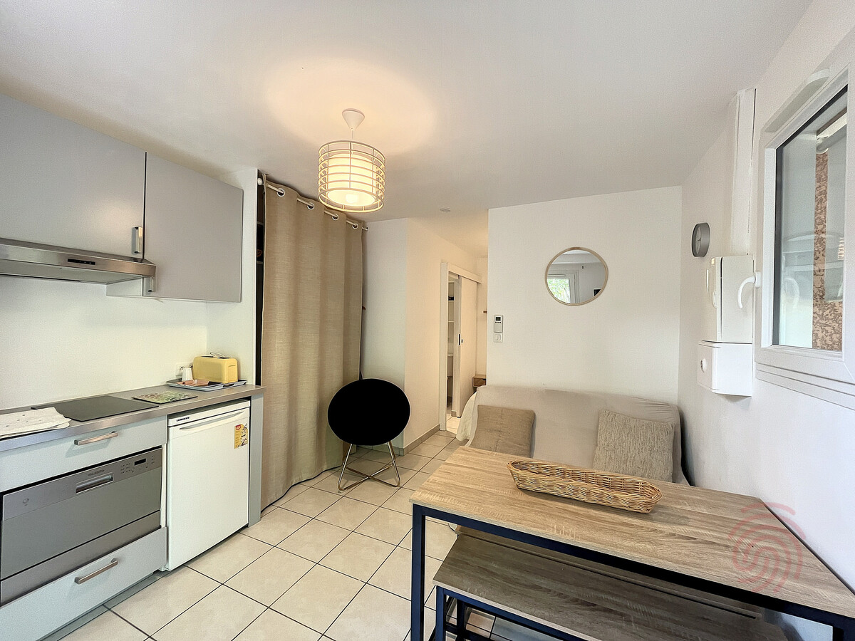 Studio 24 m² terrasse Sud, 650 m thermes - Photo 3