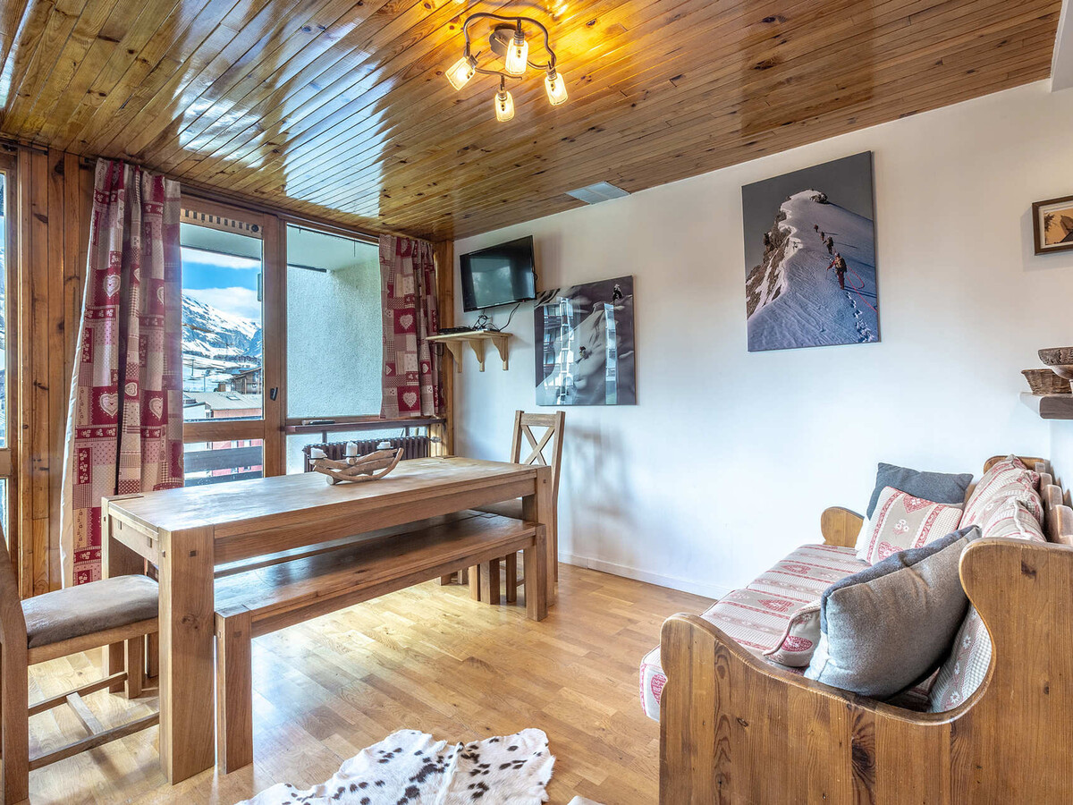 Appartement 7 pers., 3 chambres, centre Val-d'Isère - Photo 1