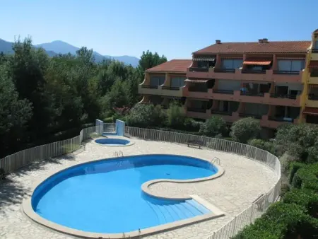 Location appartement à Argelès sur Mer, Appartement T2 Mezzanine avec Terrasse, Piscine et Parking à 300m de la Plage - Argelès-sur-Mer