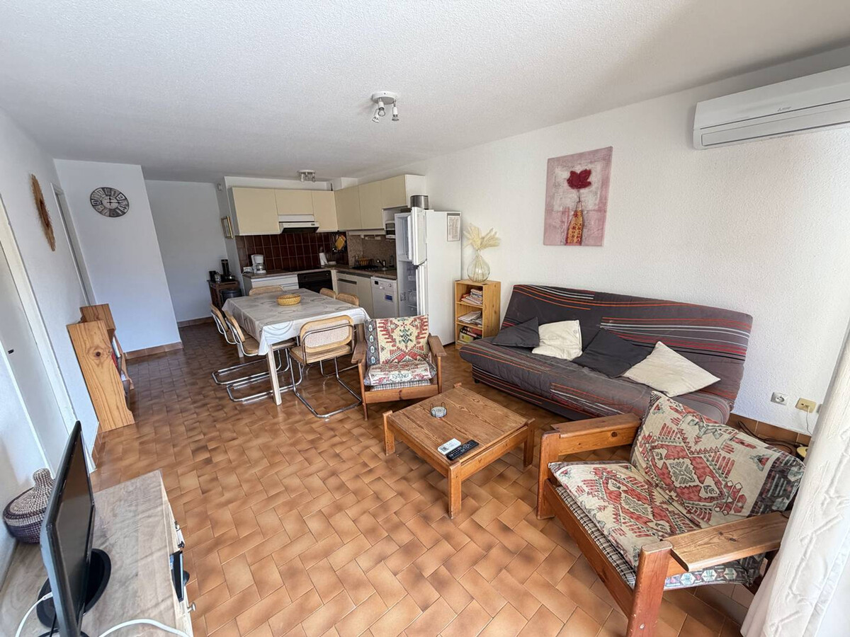 Appartement T3 climatisé 300 m plage, parking privé - Photo 2