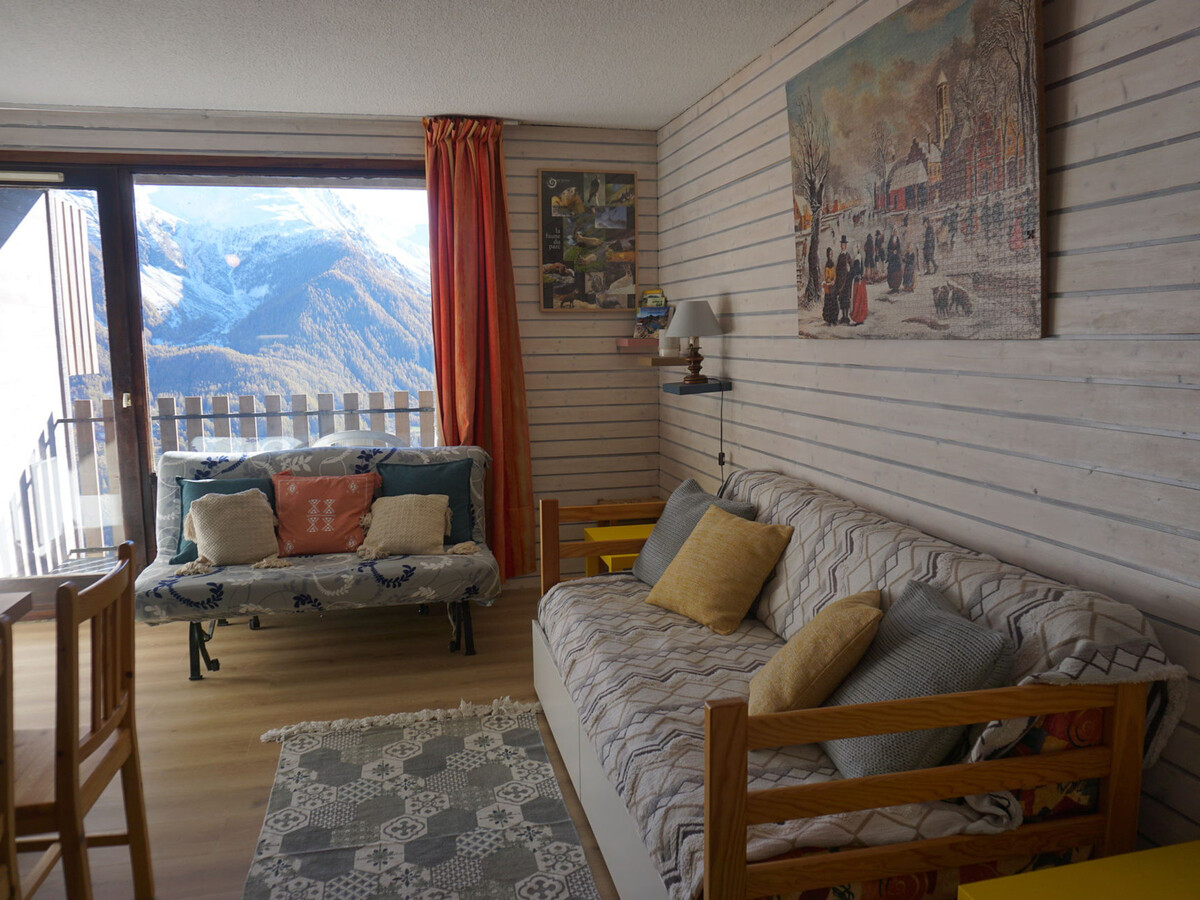 Studio cabine 27 m² à 500 m des pistes, animaux acceptés - Photo 2