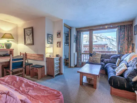 Location appartement à Val d'Isère, Studio confortable avec WiFi, 4-5 pers, hameaux des Richardes