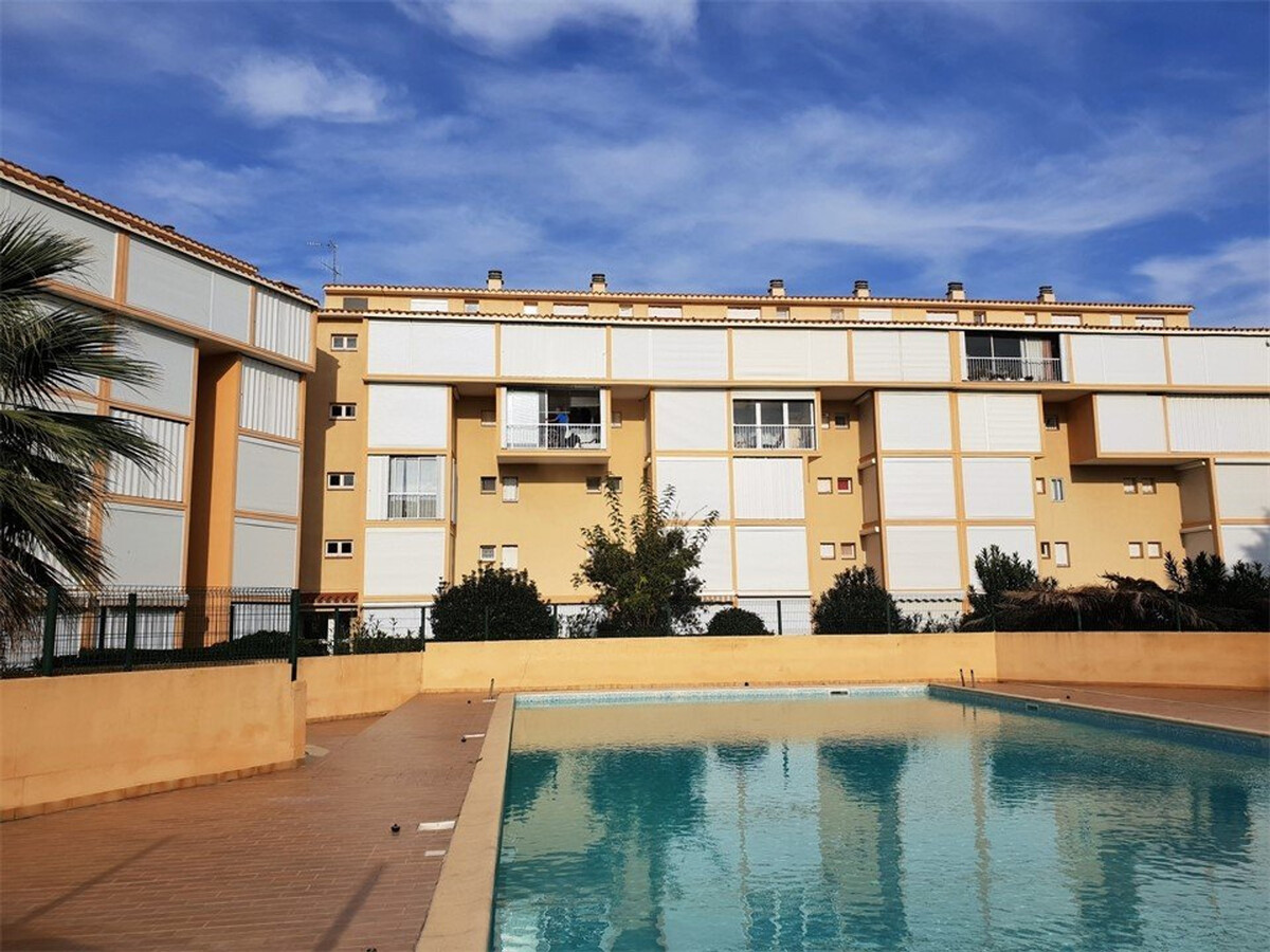 T2 Argelès-sur-Mer : loggia sud, parking privé - Photo 1