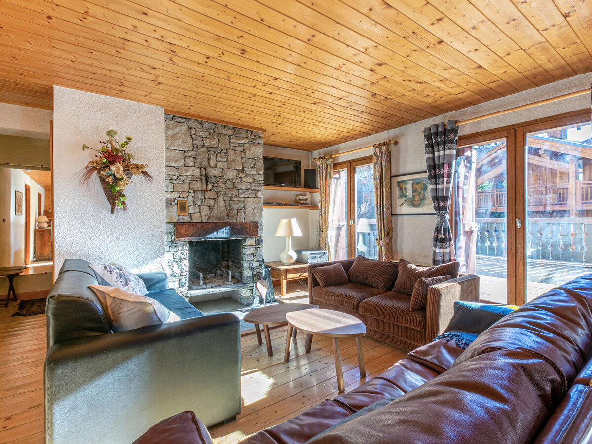 Appartement 5 personnes Val-d'Isère, terrasse sud vue montagne - Photo 2