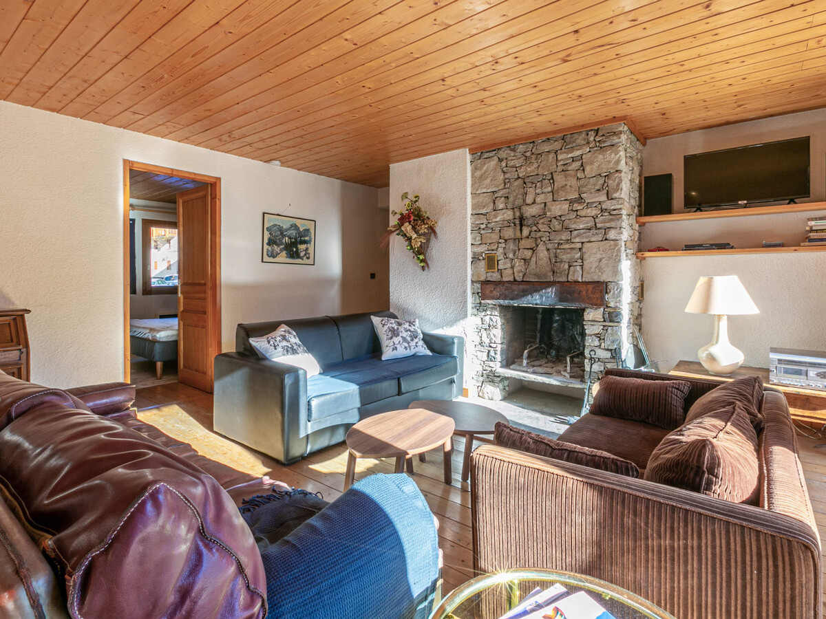 Appartement 5 personnes Val-d'Isère, terrasse sud vue montagne - Photo 3