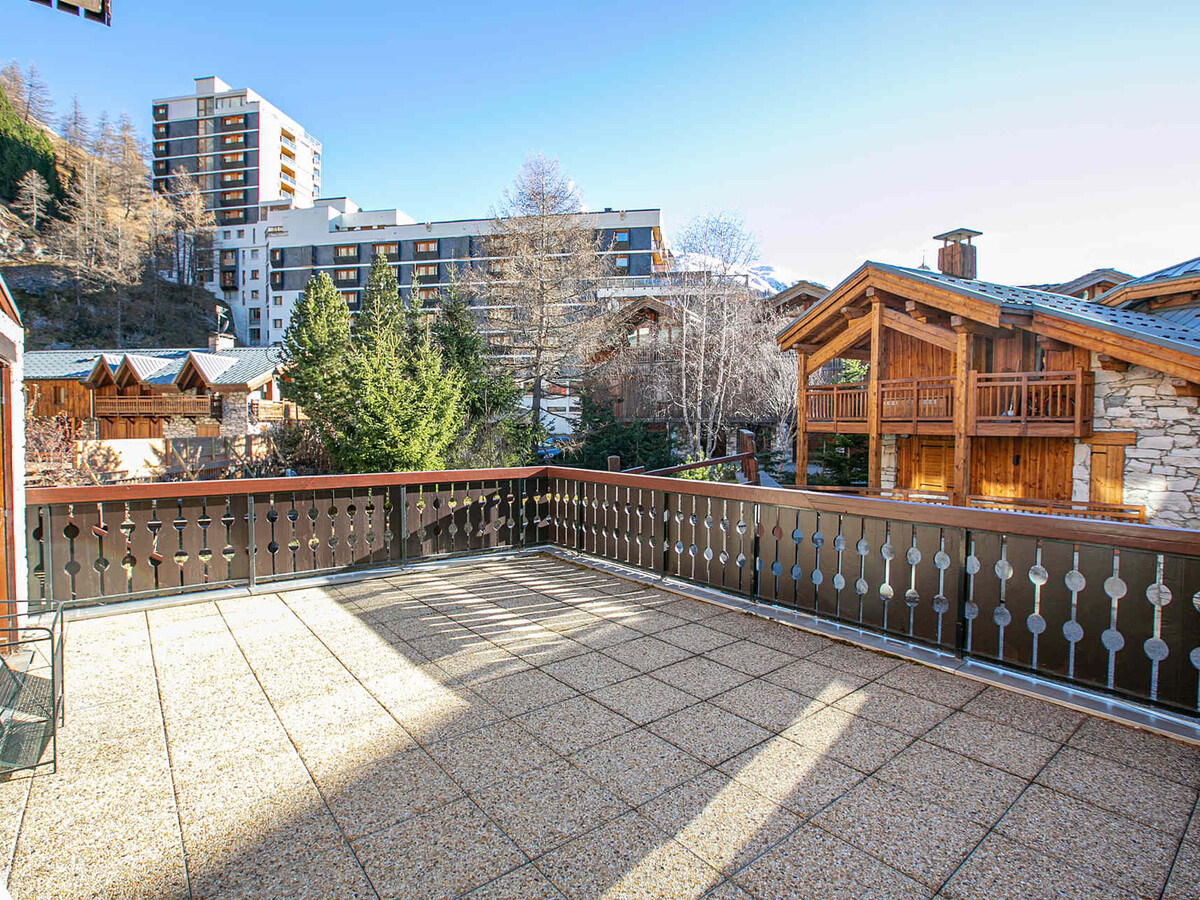 Appartement 5 personnes Val-d'Isère, terrasse sud vue montagne - Photo 13