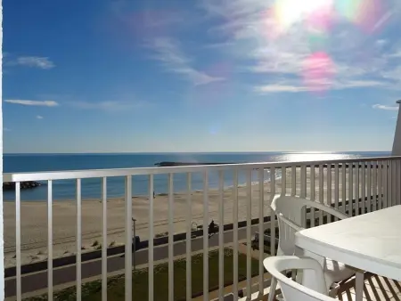 Location appartement à Palavas les Flots, Palavas F2 cabine dernier étage, double terrasse, parking privé