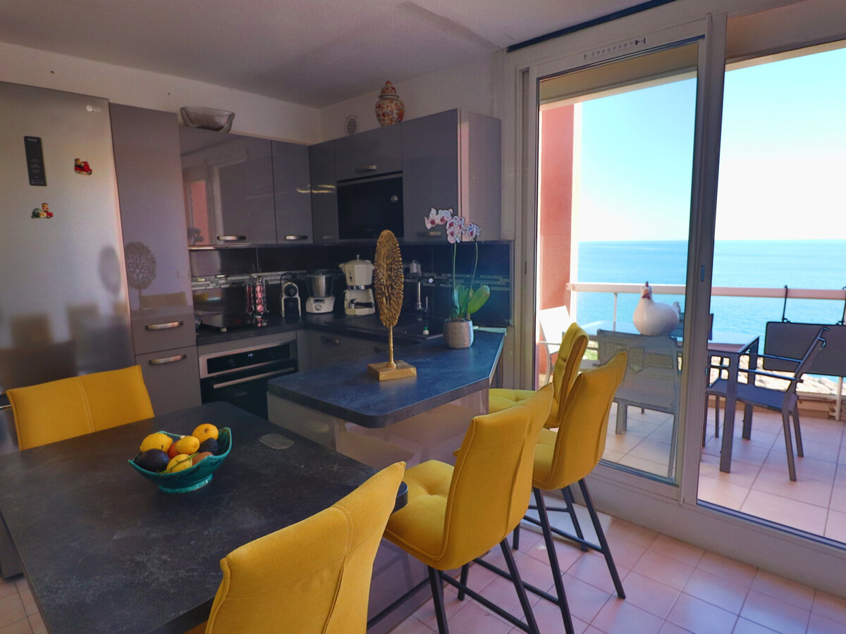 T2 climatisé terrasse mer et parking à Sète - Photo 3