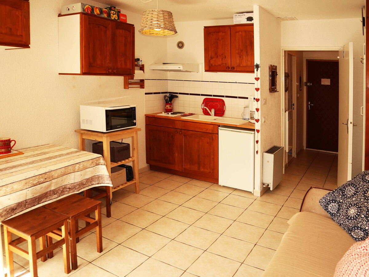 Studio 4 pers avec balcon vue pistes aux Orres 1650 - Photo 2