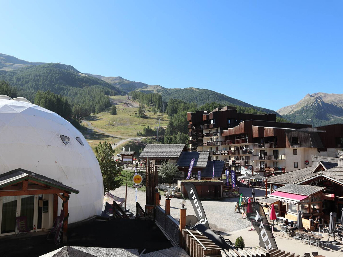 Studio 4 pers avec balcon vue pistes aux Orres 1650 - Photo 8