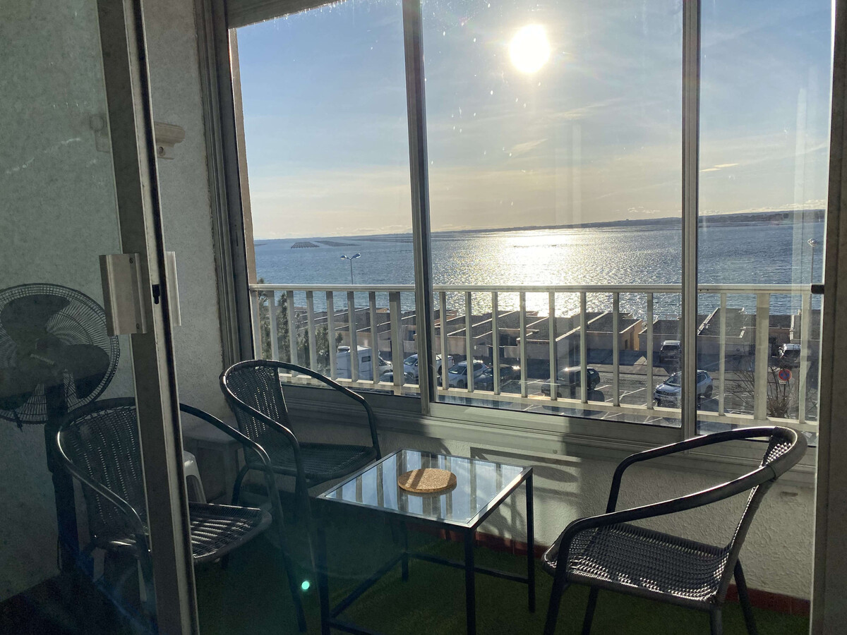 T2 Loggia vue Étang de Thau à Balaruc-les-Bains - Photo 6