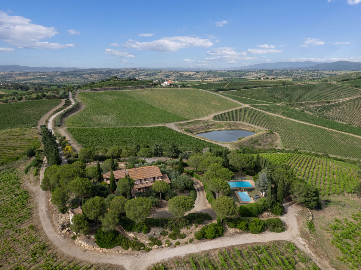Villa La Veduta – 12 pers., piscine et sauna à Grosseto - Photo 1