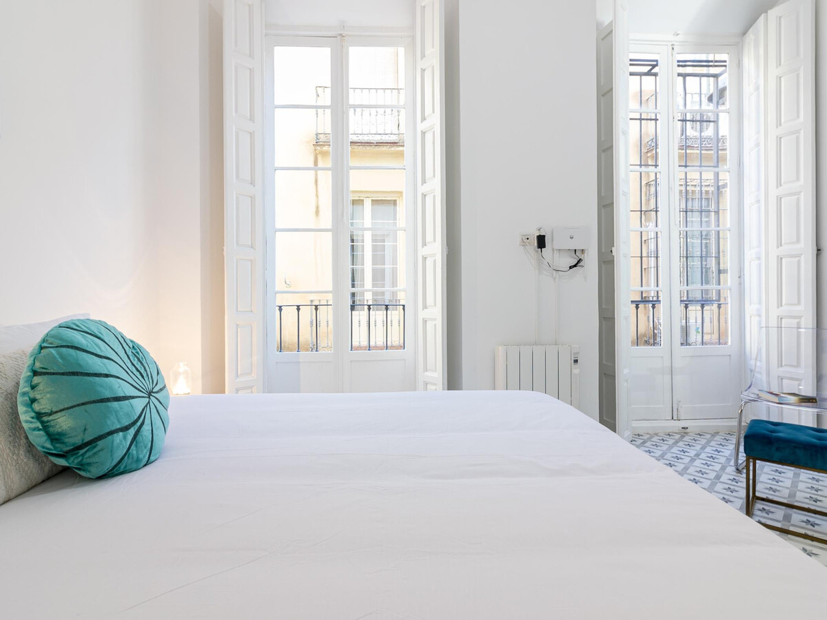 Appart 4 chambres centre Málaga, vue château mauresque - Photo 25