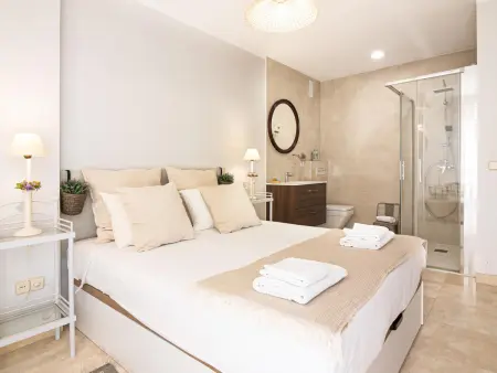 Appartement vue mer Malagueta, 2 chambres climatisé : photo 4