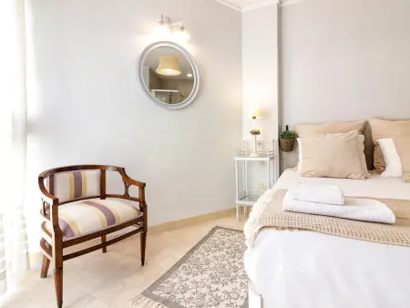 Appartement vue mer Malagueta, 2 chambres climatisé : photo 5