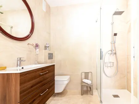 Appartement vue mer Malagueta, 2 chambres climatisé : photo 7