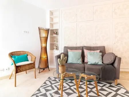 Appartement vue mer Malagueta, 2 chambres climatisé : photo 11