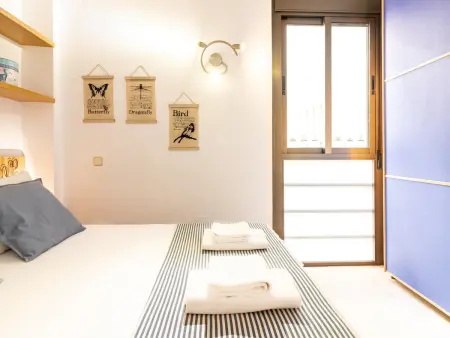 Appartement vue mer Malagueta, 2 chambres climatisé : photo 17