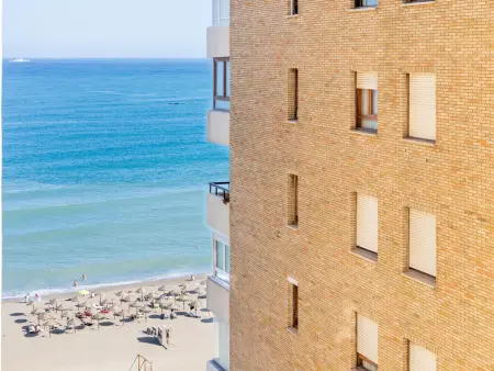 Appartement vue mer Malagueta, 2 chambres climatisé : photo 21