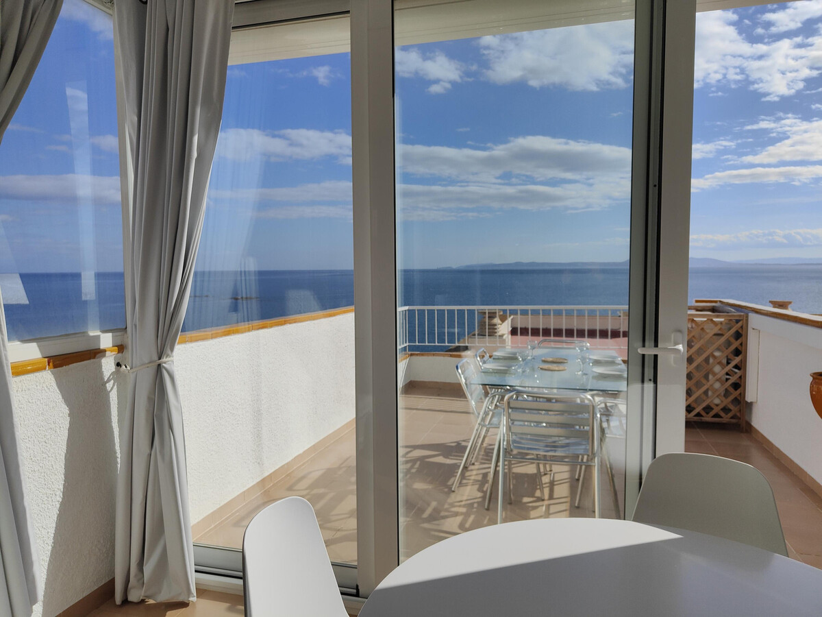 Appartement bord de mer Roses, 5 pers., terrasse vue mer - Photo 1