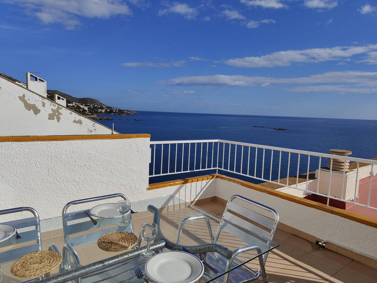 Appartement bord de mer Roses, 5 pers., terrasse vue mer - Photo 2