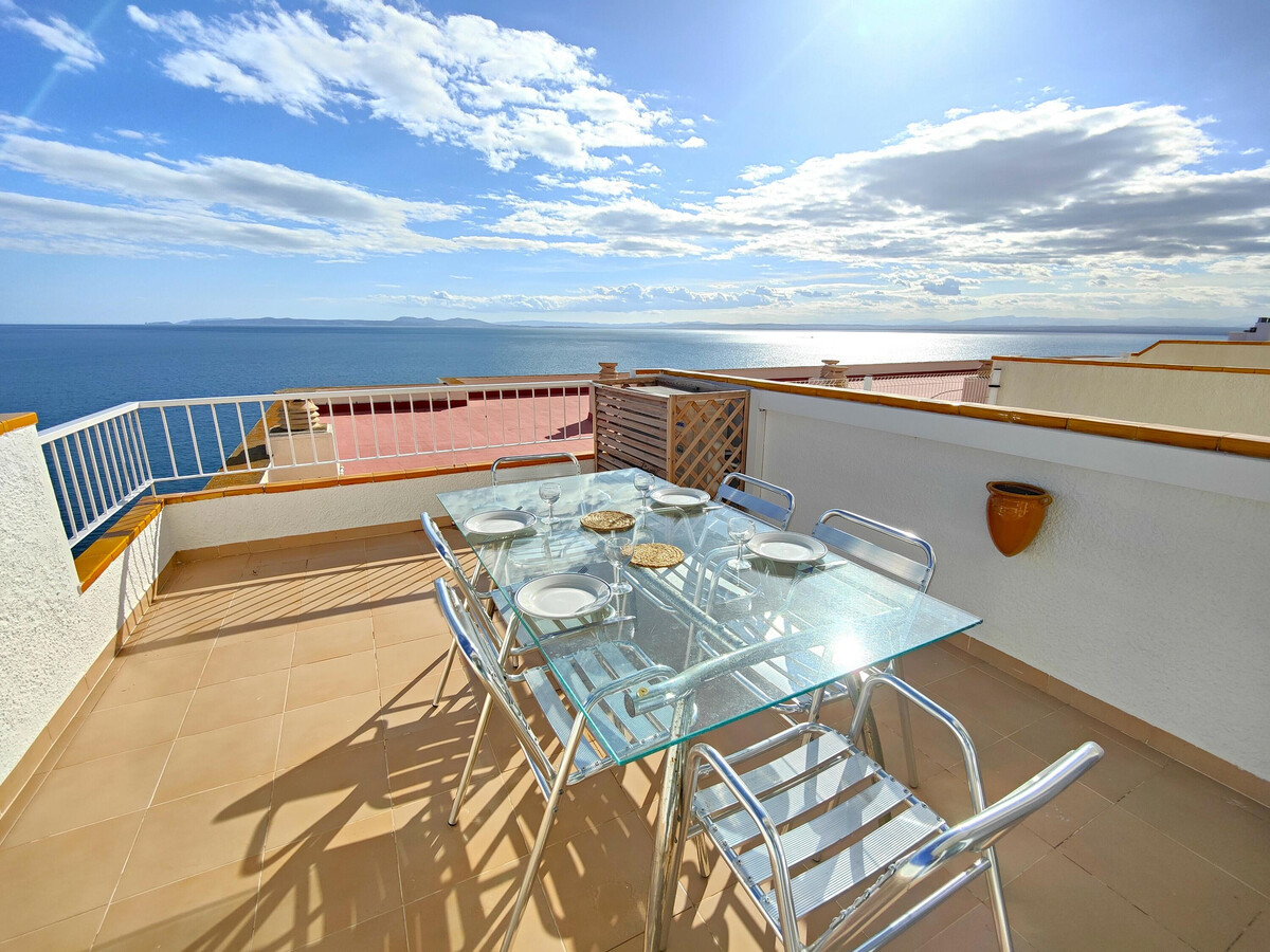 Appartement bord de mer Roses, 5 pers., terrasse vue mer - Photo 4
