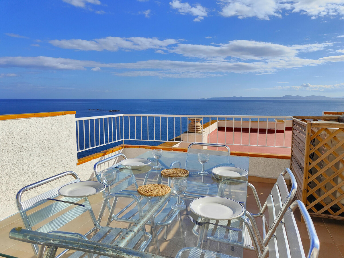 Appartement bord de mer Roses, 5 pers., terrasse vue mer - Photo 5