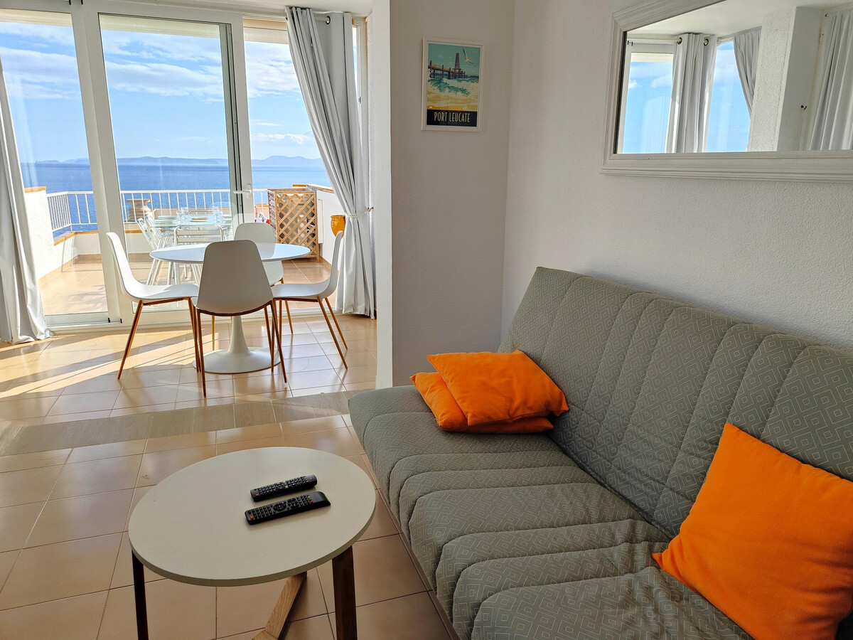 Appartement bord de mer Roses, 5 pers., terrasse vue mer - Photo 8