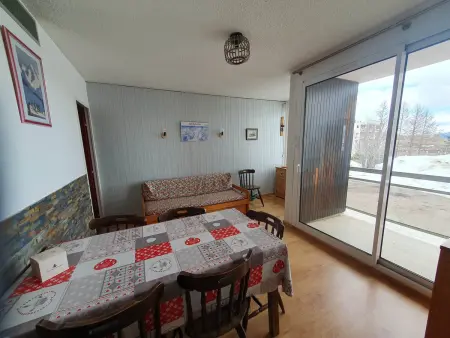 Location appartement à La Toussuire, Appartement confortable 33m² pour 5 personnes, proche des pistes, La Toussuire